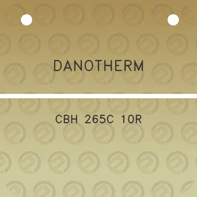 danotherm-cbh-265c-10r