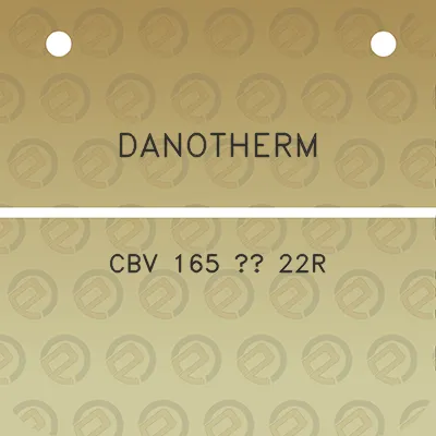 danotherm-cbv-165-22r