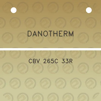 danotherm-cbv-265c-33r