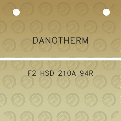 danotherm-f2-hsd-210a-94r