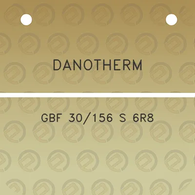 danotherm-gbf-30156-s-6r8