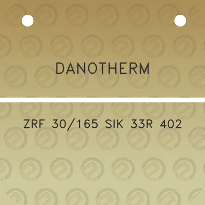 danotherm-zrf-30165-sik-33r-402