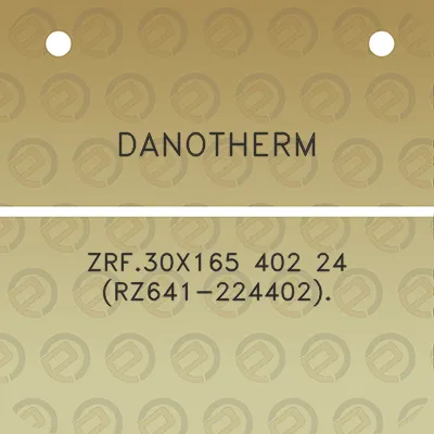 danotherm-zrf30x165-402-24-rz641-224402