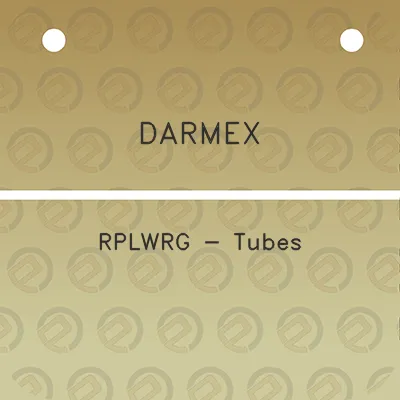 darmex-rplwrg-tubes