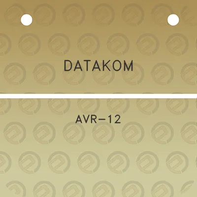 datakom-avr-12