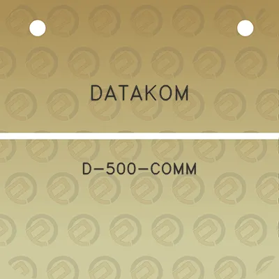 datakom-d-500-comm