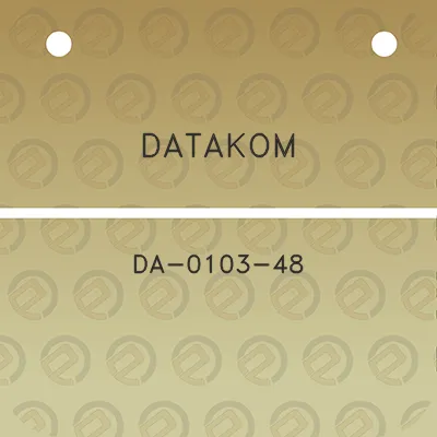 datakom-da-0103-48