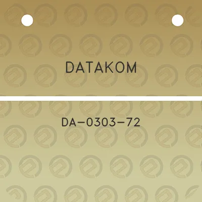 datakom-da-0303-72