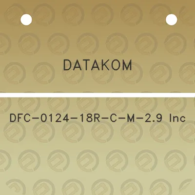 datakom-dfc-0124-18r-c-m-29-inc