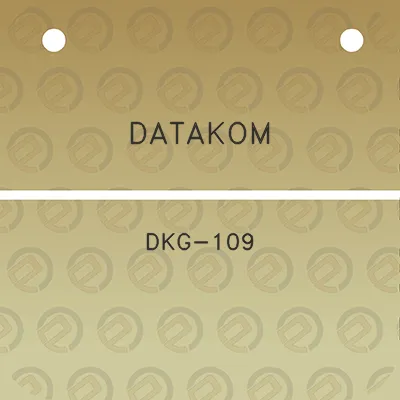 datakom-dkg-109