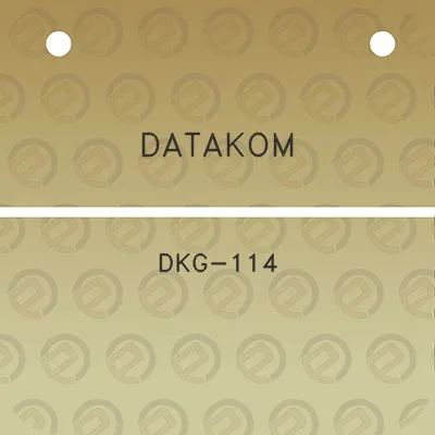 datakom-dkg-114