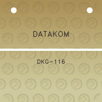 datakom-dkg-116