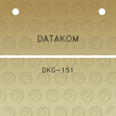 datakom-dkg-151