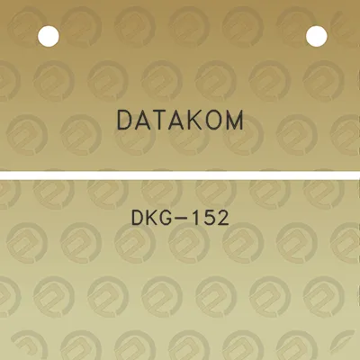 datakom-dkg-152