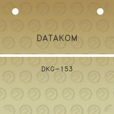 datakom-dkg-153