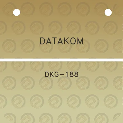 datakom-dkg-188