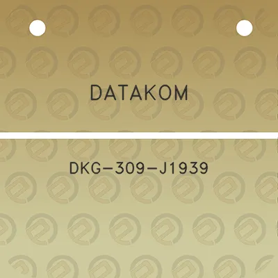 datakom-dkg-309-j1939