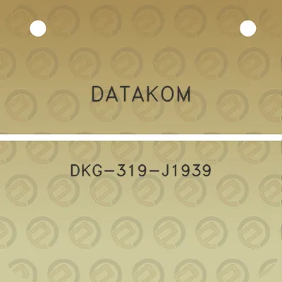 datakom-dkg-319-j1939