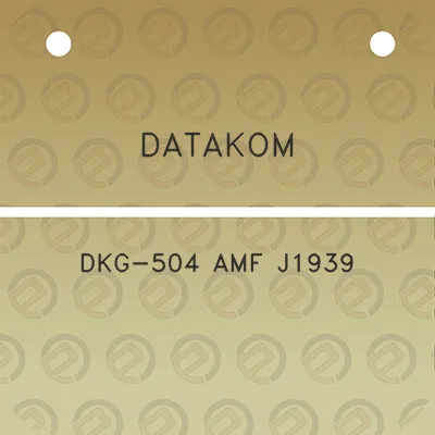 datakom-dkg-504-amf-j1939