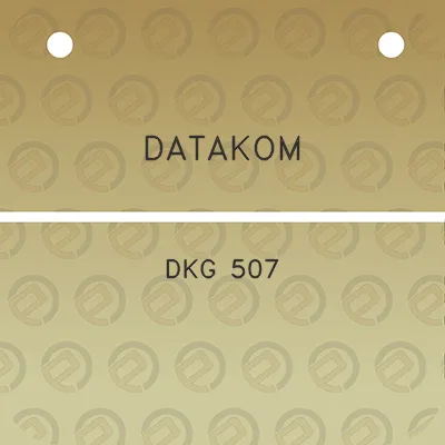 datakom-dkg-507