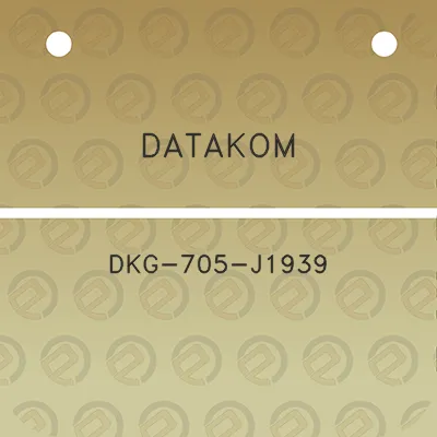 datakom-dkg-705-j1939