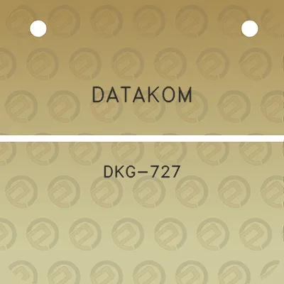 datakom-dkg-727