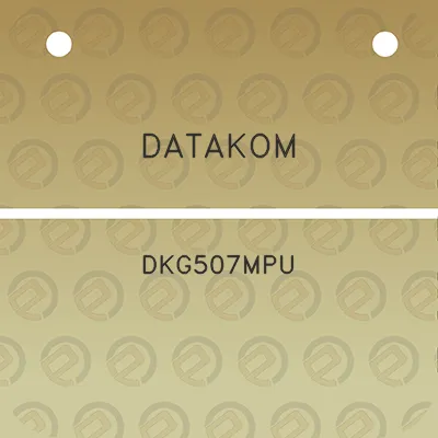 datakom-dkg507mpu