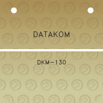 datakom-dkm-130