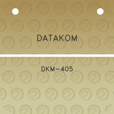 datakom-dkm-405