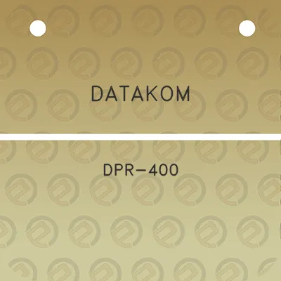 datakom-dpr-400