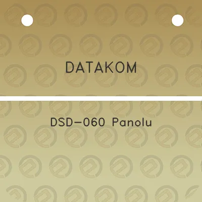 datakom-dsd-060-panolu