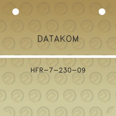 datakom-hfr-7-230-09