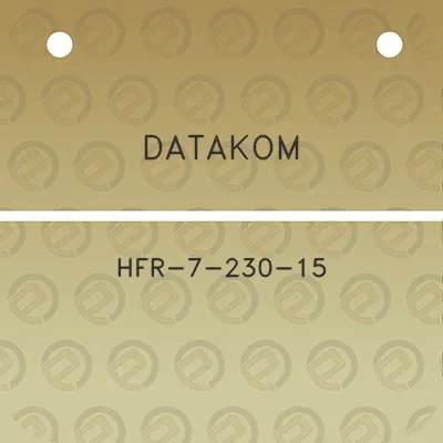 datakom-hfr-7-230-15