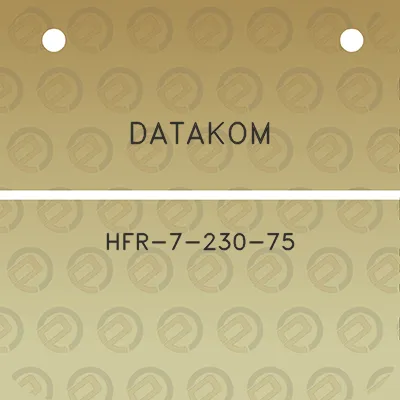 datakom-hfr-7-230-75