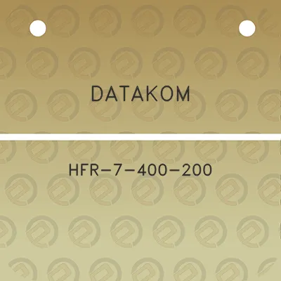 datakom-hfr-7-400-200