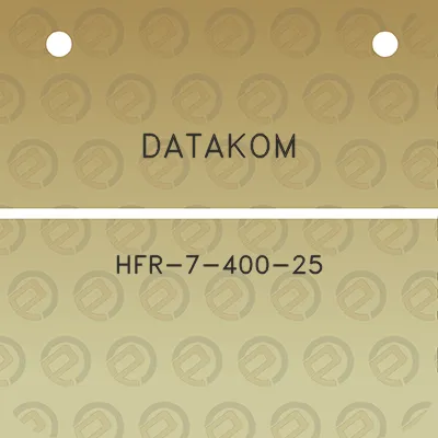 datakom-hfr-7-400-25