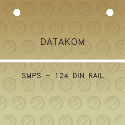 datakom-smps-124-din-rail