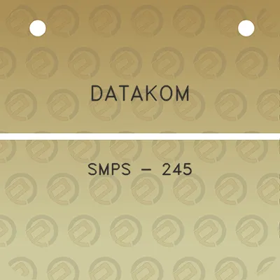 datakom-smps-245