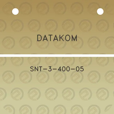 datakom-snt-3-400-05