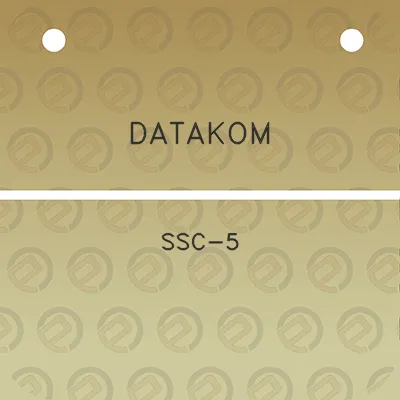 datakom-ssc-5