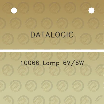 datalogic-10066-lamp-6v6w