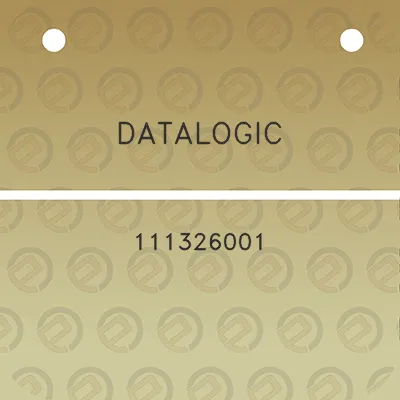 datalogic-111326001