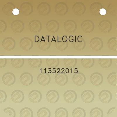 datalogic-113522015