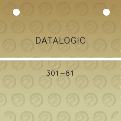 datalogic-301-81