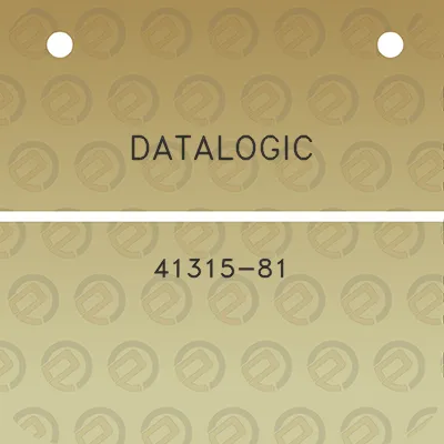 datalogic-41315-81