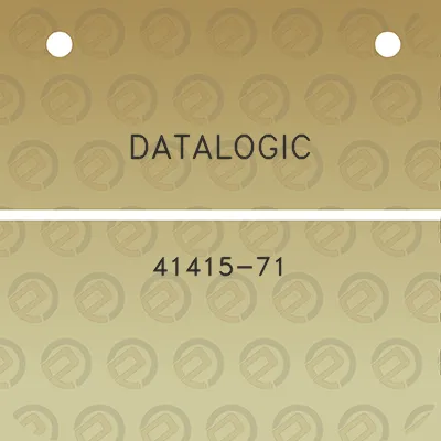 datalogic-41415-71