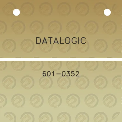 datalogic-601-0352