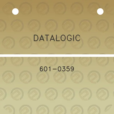 datalogic-601-0359