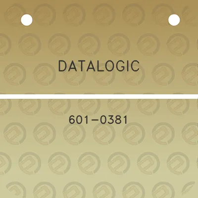 datalogic-601-0381