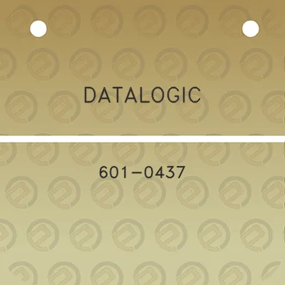 datalogic-601-0437